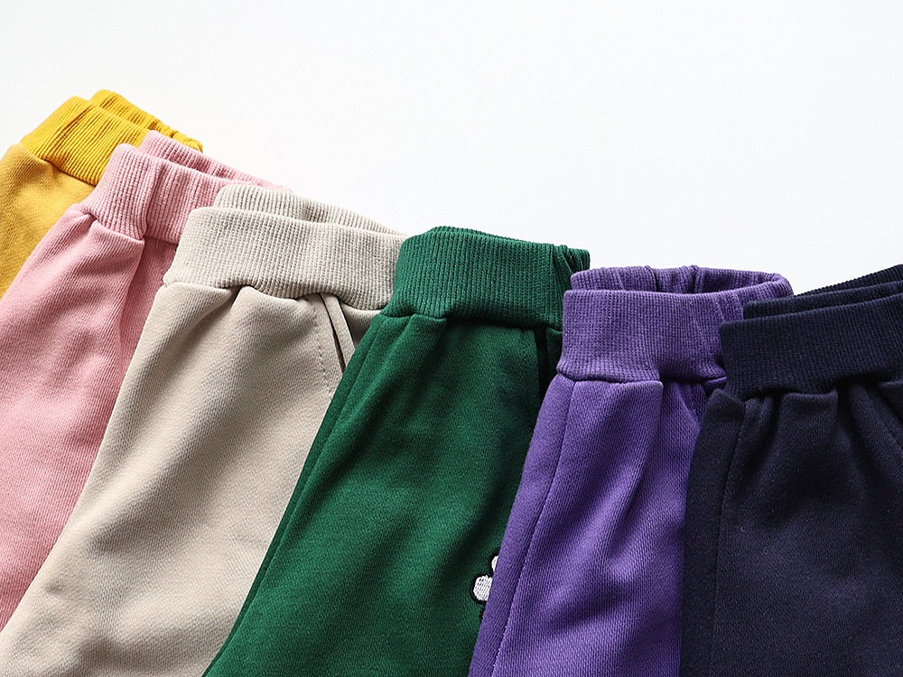 MILANCEL Baby Clothing Set Flower Embroidery Toddler Girls Hoodie Suit Boys Clothes Set Toddler Sports Wear - Giftcare 