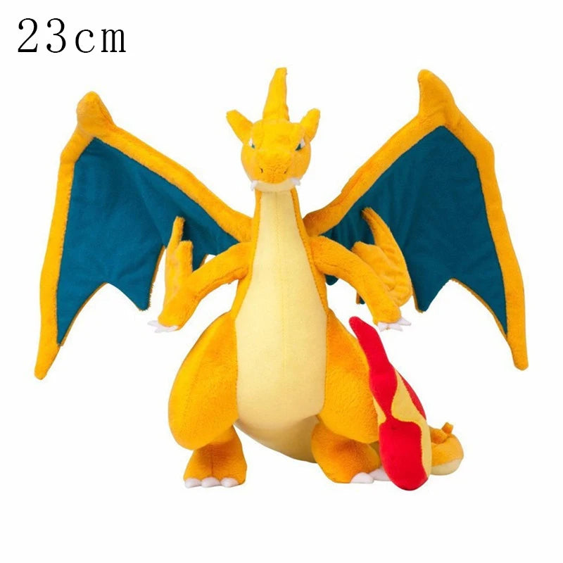 Pokemon Shiny Charizard Plush Toy Charmender Mega Evolution Charizard X Y Stuffed Doll Pikachu Plushies Toys Hobbies Xmas Gifts