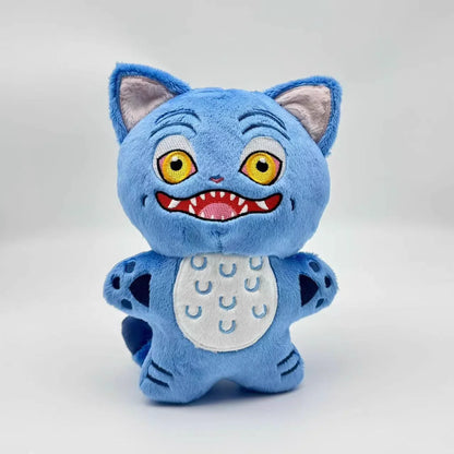 NEW Anime Kpop Demons Hunters Plush Cute Purple Tiger Black Hat Magpie With 3 Eyes Monster Hunt Girl Group Stuffed For Fans