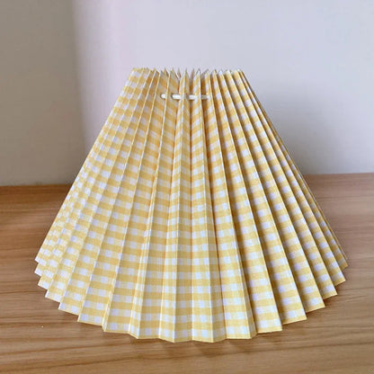 Table Lamp Cover DIY Pleated Lamp cover Wall Lamp/floor Lamp/pendant lamp Handmade Cloth cover