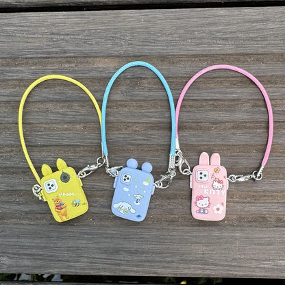 For Crybaby Accessories For Labubu Accessories Cartoon style camera phone Bag Plush Doll Accessories Pendant Fan Birthday Gift