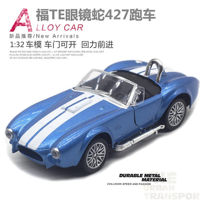 1:32 Shelby 427 Classic vintage car alloy car model children's toy new hot selling gift