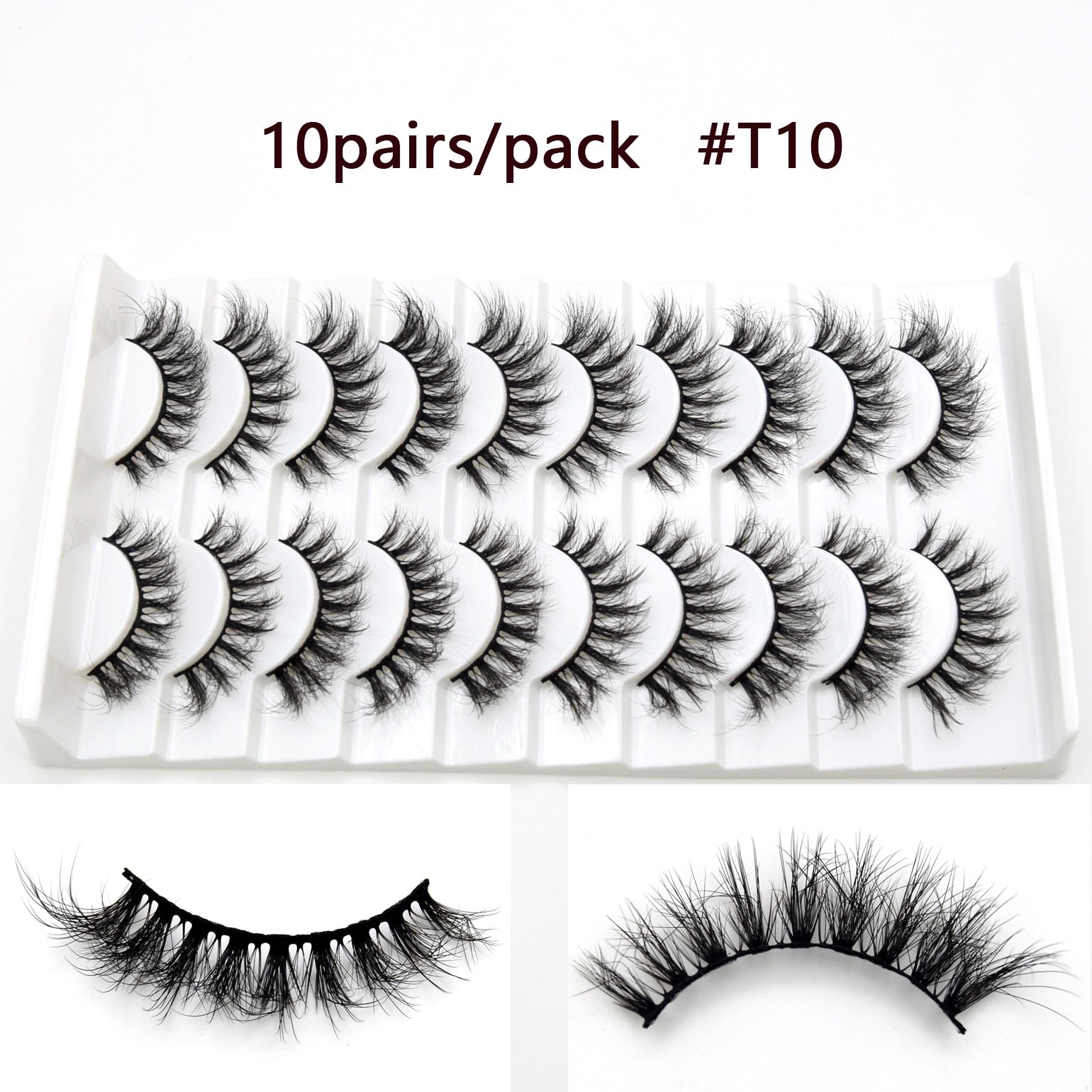 Visofree 5D Mink Eyelashes Long Lasting Mink Lashes - Giftcare 