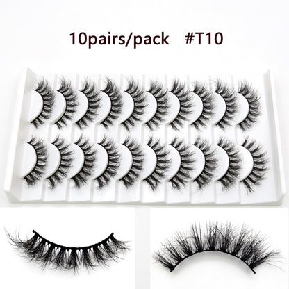 Visofree 5D Mink Eyelashes Long Lasting Mink Lashes - Giftcare 
