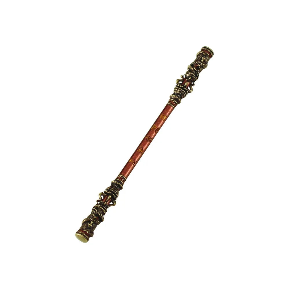 9cm/3.54in Black Myth: Wukong Mini At-Will Gold-banded Staff Monkey Sword Weapon Model All Metal Crafts Collectible Toys Gifts