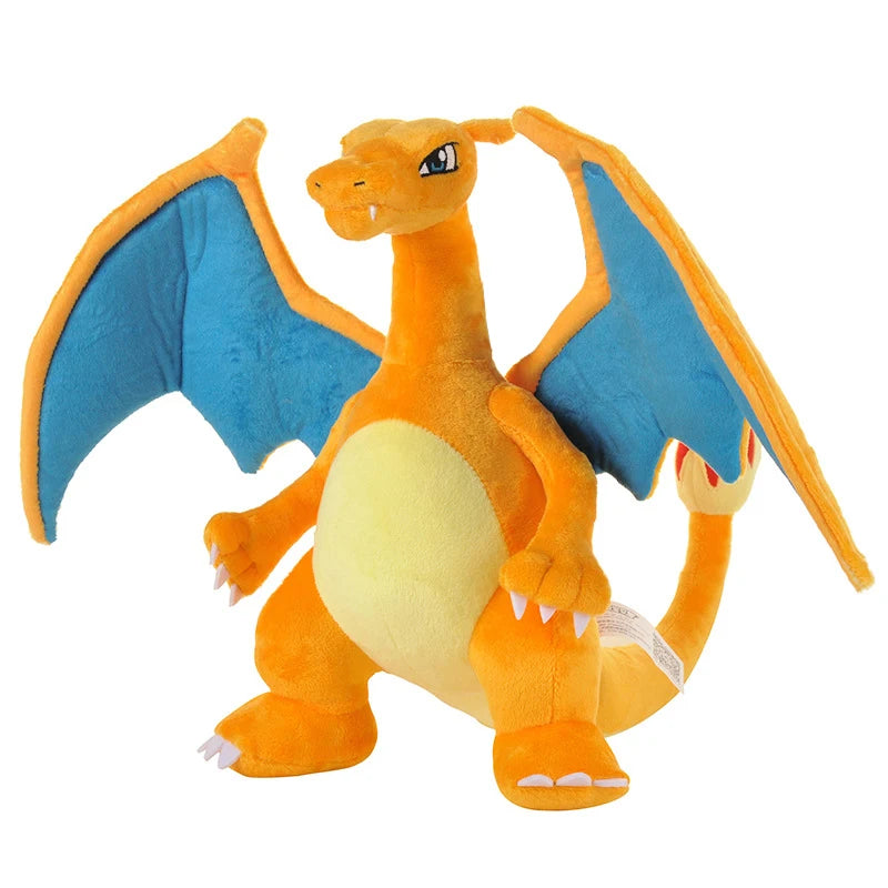Pokemon Shiny Charizard Plush Toy Charmender Mega Evolution Charizard X Y Stuffed Doll Pikachu Plushies Toys Hobbies Xmas Gifts