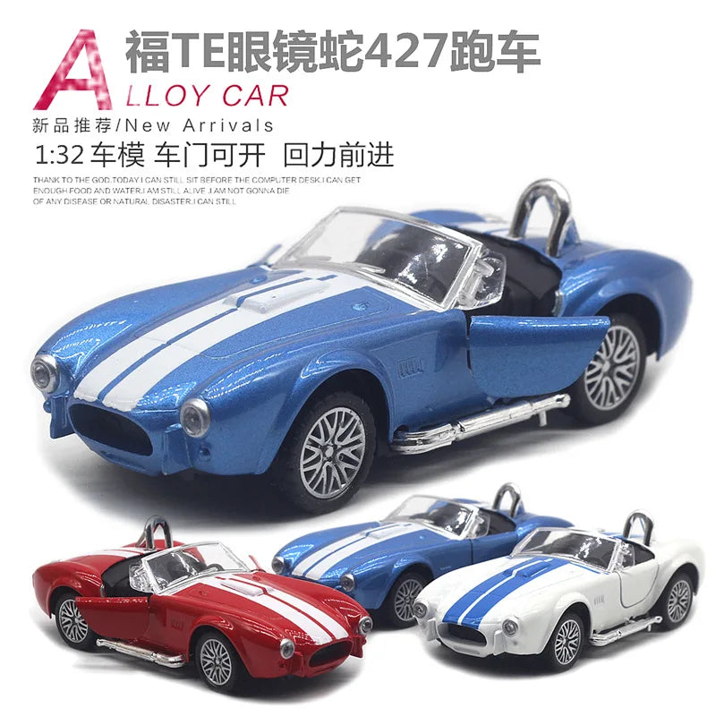 1:32 Shelby 427 Classic vintage car alloy car model children's toy new hot selling gift