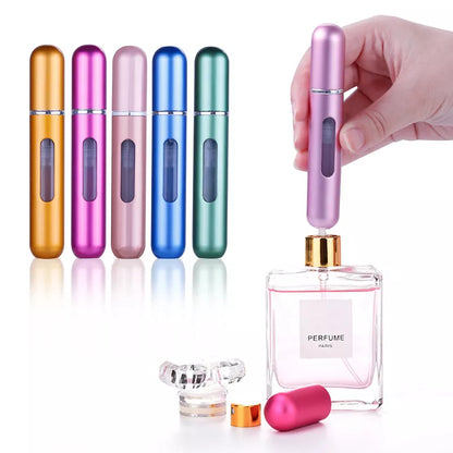 5ml 6ml 8ml  Bottom-Filling Pump Perfume Bottle Portable Travel Refillable Spray Bottle Mini Empty Cosmetic Containers - Giftcare 