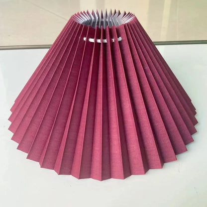 Table Lamp Cover DIY Pleated Lamp cover Wall Lamp/floor Lamp/pendant lamp Handmade Cloth cover