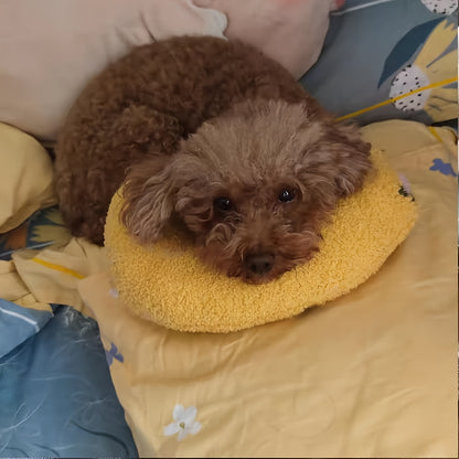 [Small Calming Pillow For Dogs] Dog Calming Pillow For Small Dogs, Calming Pillow For Dogs Calming Cervical Pillow For Small Dogs Pet Neck Pillow For Upper Spine And Calming Support, Sleeping Improve Machine Washable