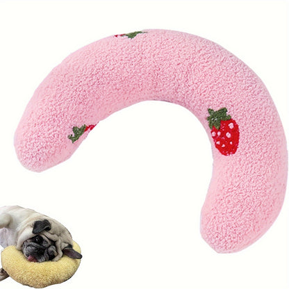 [Small Calming Pillow For Dogs] Dog Calming Pillow For Small Dogs, Calming Pillow For Dogs Calming Cervical Pillow For Small Dogs Pet Neck Pillow For Upper Spine And Calming Support, Sleeping Improve Machine Washable