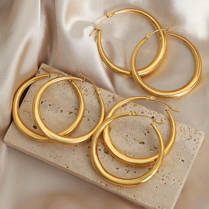 Rare Designer-style Earrings With A Bold Luxurious And High-end Vibe