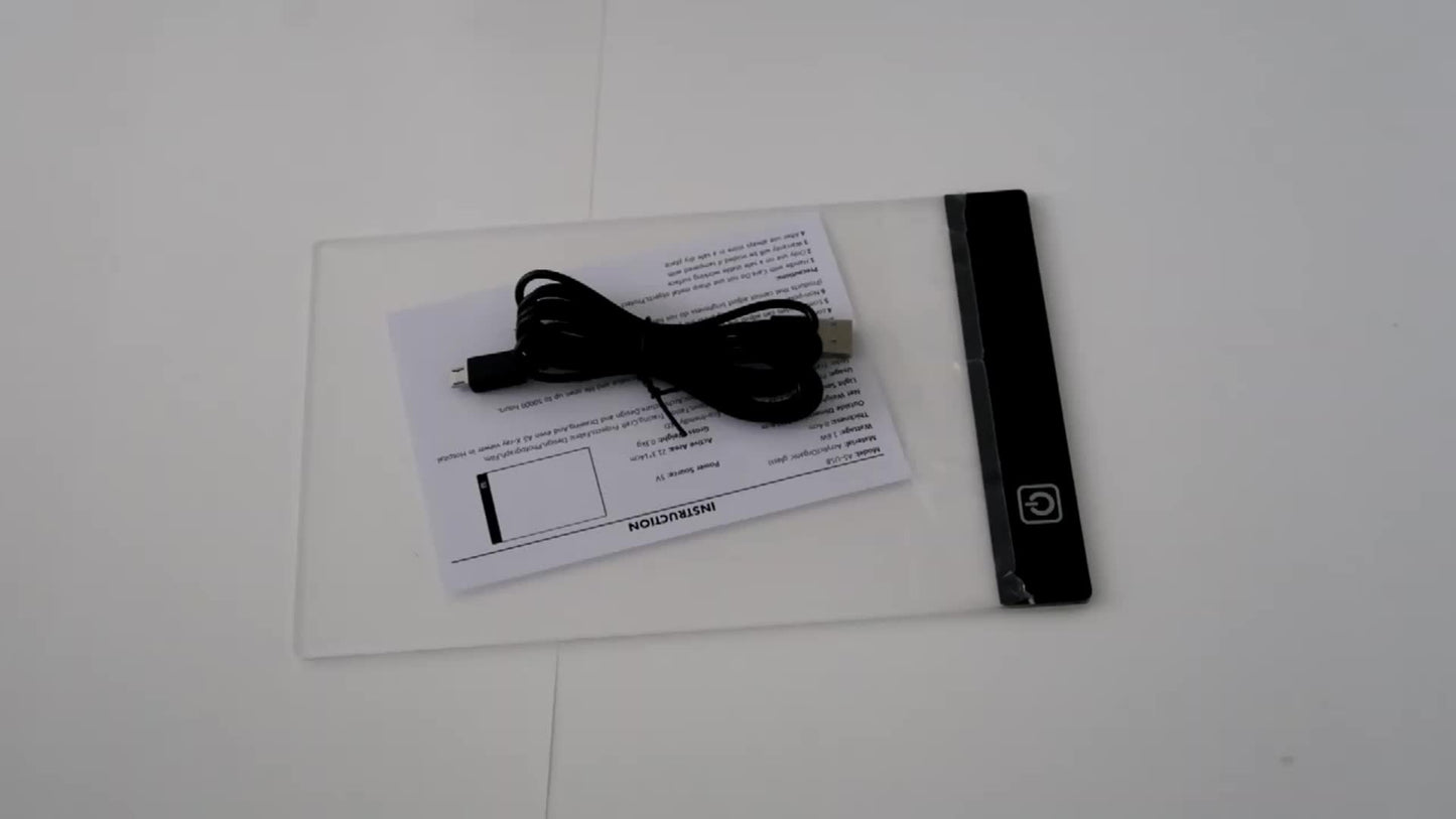 LED Drawing Copy Board for Kids - 3 Level Dimmable, Painting Tablet with Night Light, Educational Toy for Learning, Ideal Gift for Halloween, Thanksgiving, Christmas, Easter, and New Year