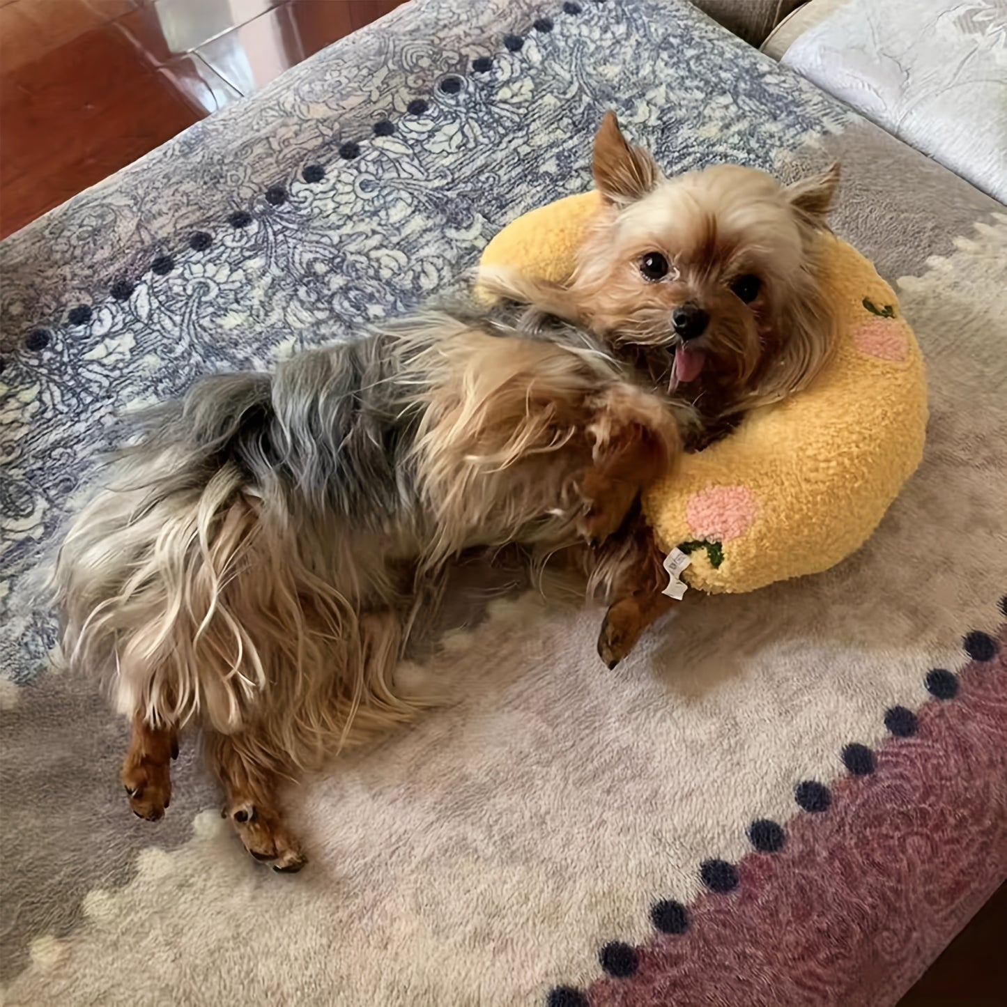 [Small Calming Pillow For Dogs] Dog Calming Pillow For Small Dogs, Calming Pillow For Dogs Calming Cervical Pillow For Small Dogs Pet Neck Pillow For Upper Spine And Calming Support, Sleeping Improve Machine Washable