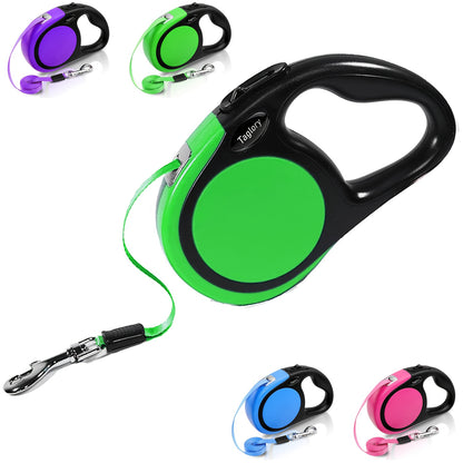 Taglory Retractable Dog Leash: No-Tangle, One-Handed Control for Puppies & Small Dogs Up to 45 lbs!