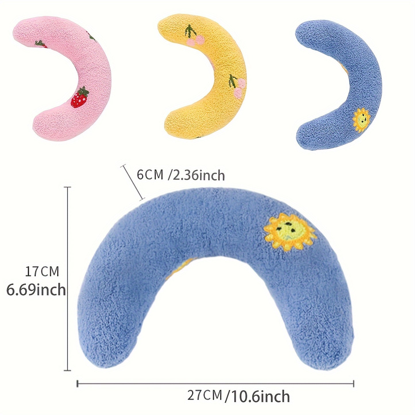 [Small Calming Pillow For Dogs] Dog Calming Pillow For Small Dogs, Calming Pillow For Dogs Calming Cervical Pillow For Small Dogs Pet Neck Pillow For Upper Spine And Calming Support, Sleeping Improve Machine Washable