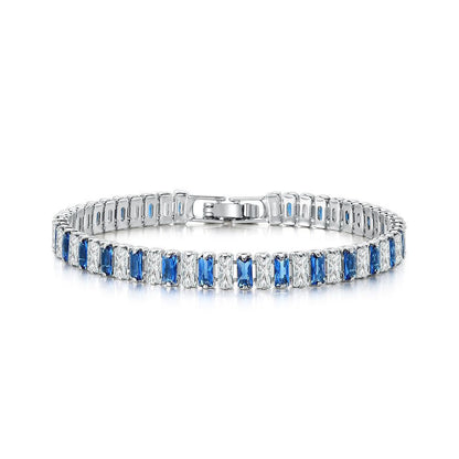 Womens European And American Hip-hop Crystal Bracelet With Polka-dot Zircon Embellishments