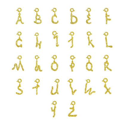 Happy Characters Series English Alphabet Necklace For Women