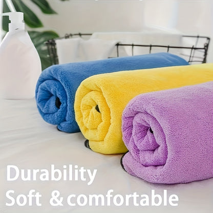 Pet Towels for Dogs & Cats - Super Soft Absorbent Microfiber, Quick-Dry & Lightweight, Gentle on Pet Coat, Machine Washable, Ideal for Bathing, Grooming, Rainy Days - Durable & Soft Towel For Dogs And Cats, Dog Towel, Groomin