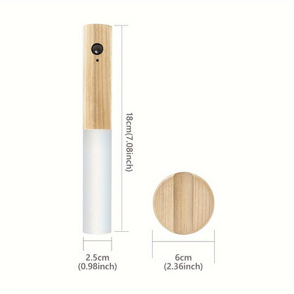 [Rechargeable Human Body Sensing Light] Intelligent Human Body Sensing Night Light LED Rechargeable Corridor Cabinet Wall Lamp Home Bathroom Strong Wall Sensing Light