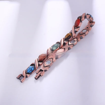 Retro Alloy Magnetic Bracelet For Women